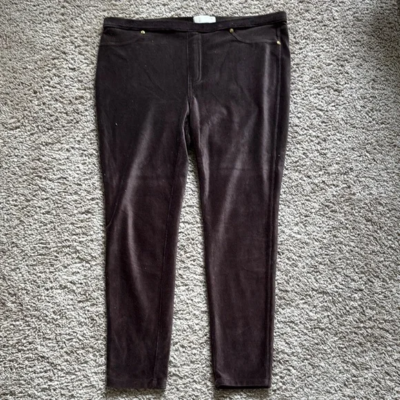 Michael Kors | Women’s Brown Corduroy Pants - Picture 1 of 3